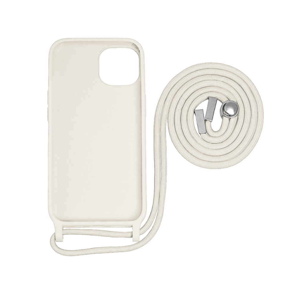 Furlo TPU Necklace Cord Cover for iPhone 7/8 Plus - White