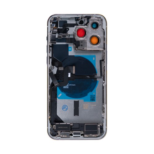 For iPhone 14 Pro Max Complete Housing Incl All Small Parts Without Battery And Back Camera Silver