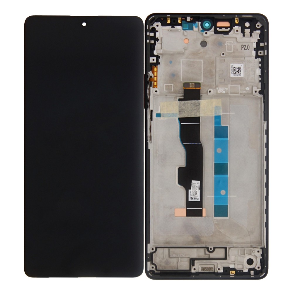 Xiaomi Redmi Note 13 4G (23129RAA4G) Display And Digitizer With Frame Midnight Black OEM