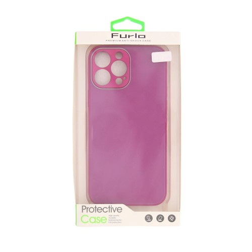 Furlo Protective Shining TPU Case For iPhone 13 Pro Max - Light Purple