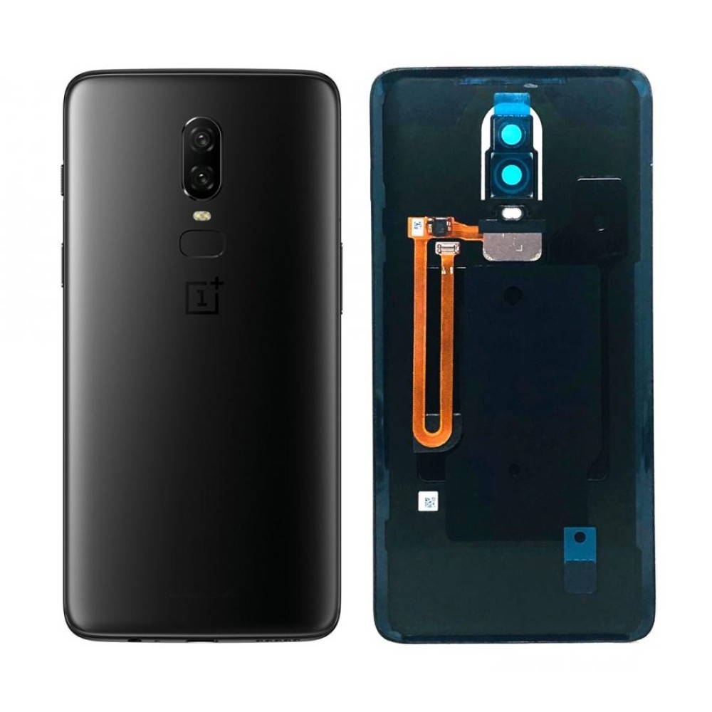 Oneplus 6T (A6010, A6013) Back Cover Mirror Black With Lens OEM