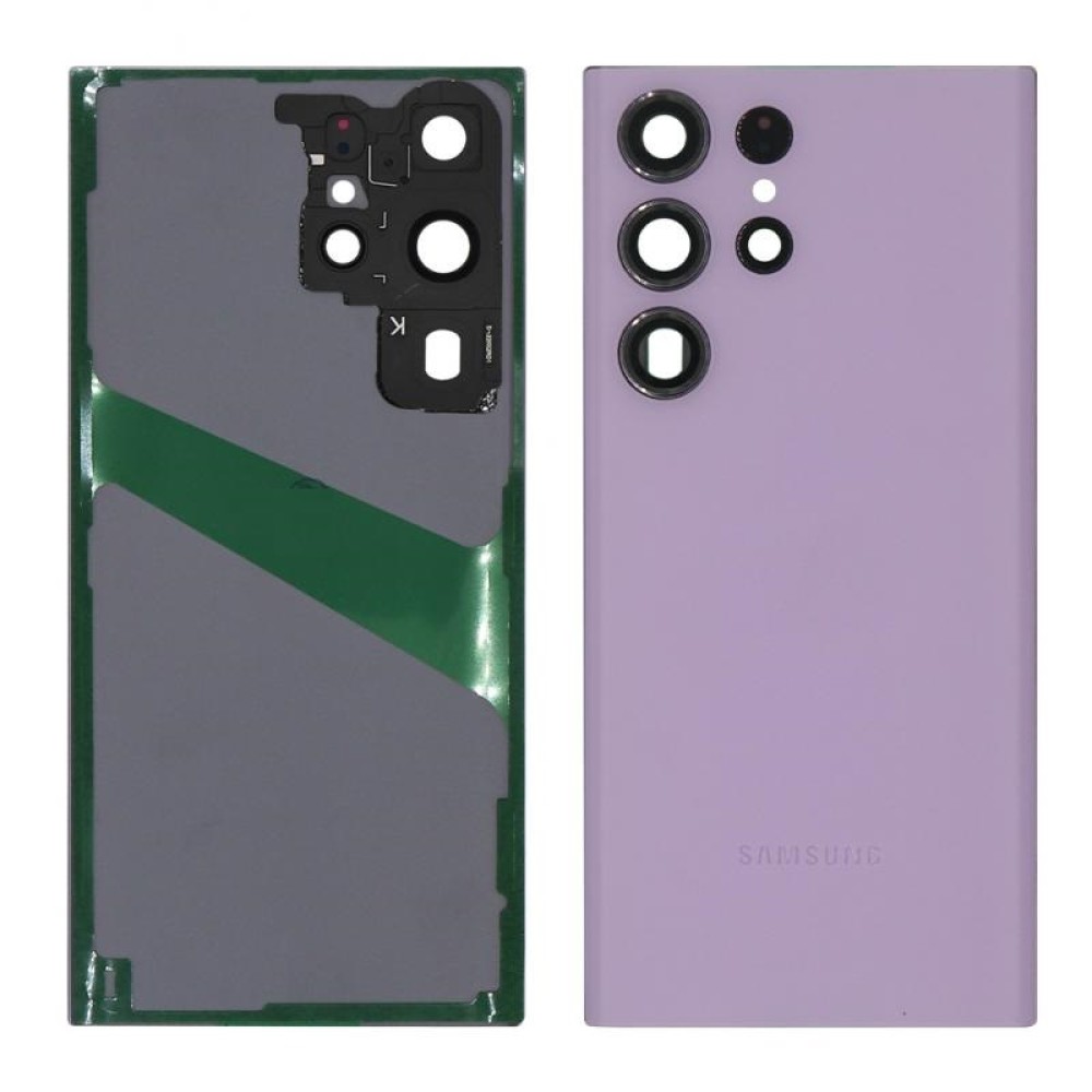 Samsung Galaxy S23 Ultra S918B Back Cover Lavender With Lens GH82-30400D Service Pack