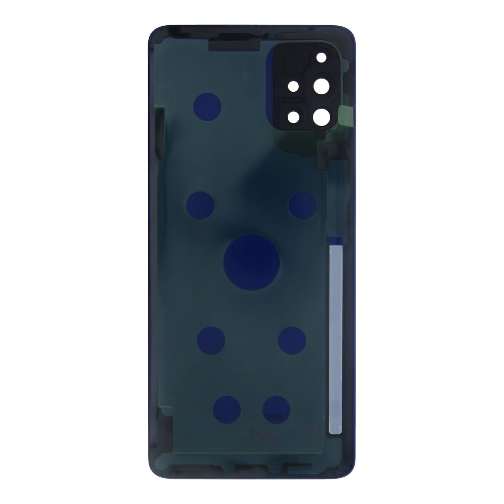 Samsung Galaxy M51 M515F Back Cover Electric Blue With Lens OEM