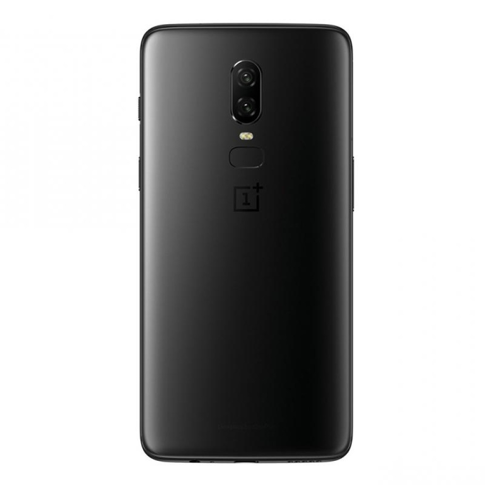 Oneplus 6T (A6010, A6013) Back Cover Mirror Black With Lens OEM