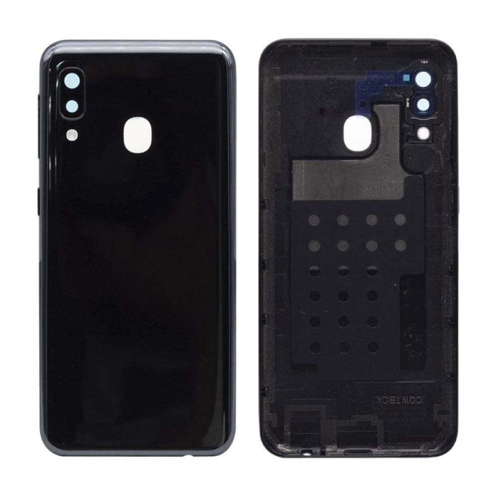 Samsung Galaxy A20e A202F Back Cover Black With Lens OEM