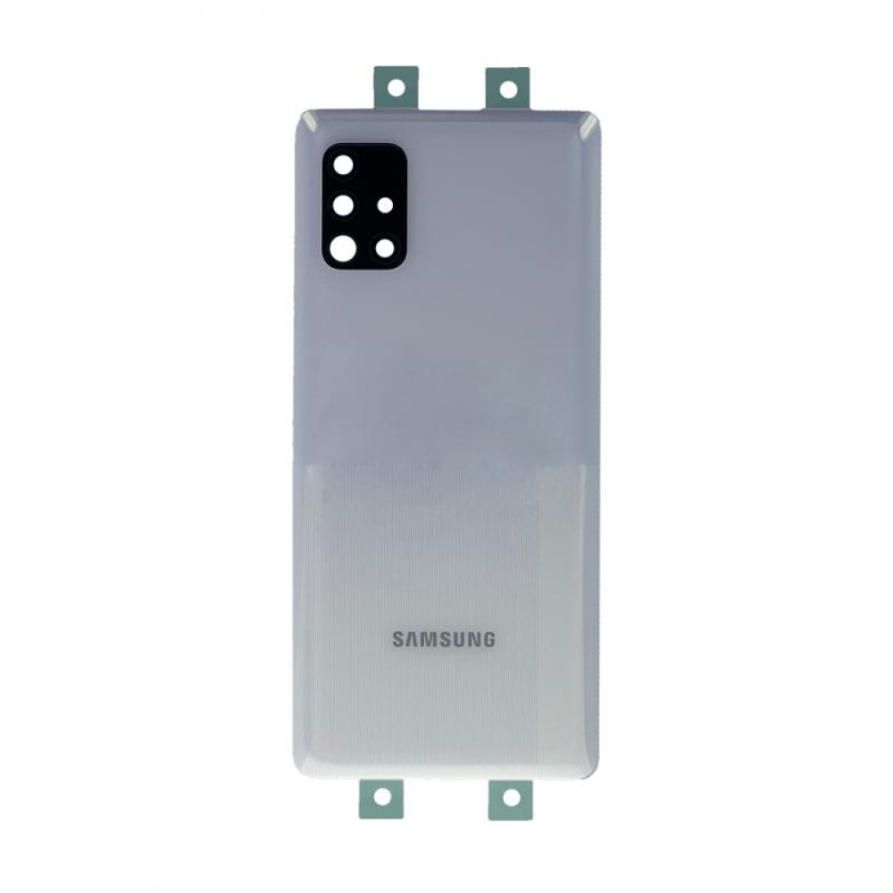 Samsung Galaxy A51 5G A516B Back Cover Prism Cube White With Lens OEM