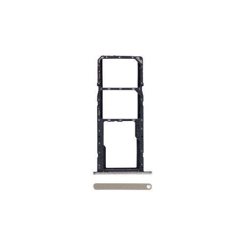 Samsung Galaxy A06 A065F Sim And SD Card Holder Gold OEM