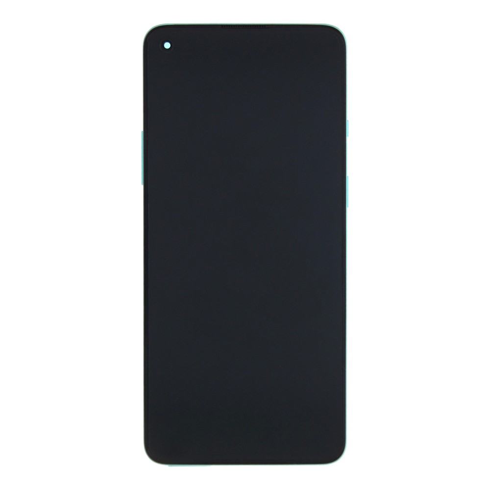 OnePlus 8T (KB2003) Display Complete + Frame (2011100214) - Aquamarine Green
