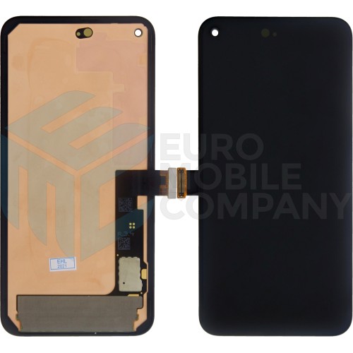 Google Pixel 5 Display And Digitizer With Frame Just Black OEM