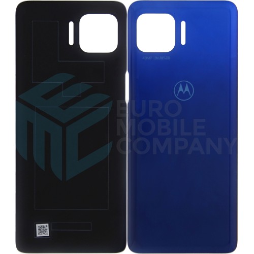 Motorola Moto G 5G Plus (XT2075) Back Cover (SL98C78885) Surfing Blue Without Lens Service Pack