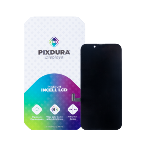 PIXDURA For iPhone 13 Mini Display And Digitizer In-Cell Premium (IC Removable)