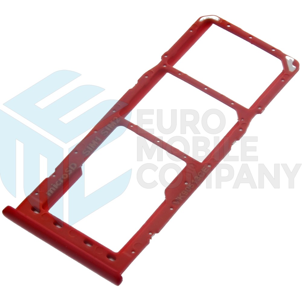 Samsung Galaxy A10s (SM-A107F/DS) Sim + MicroSD Tray - Red