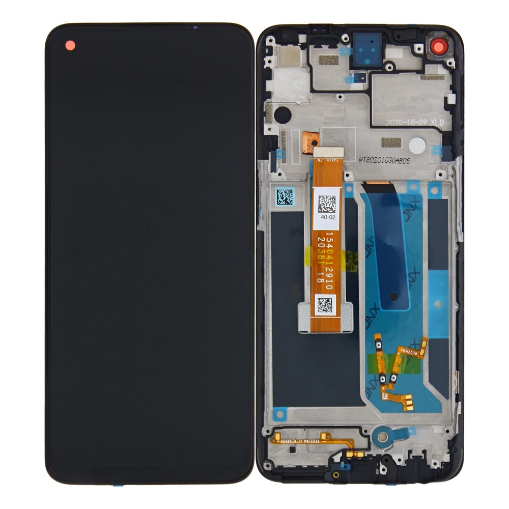 OnePlus Nord N10 5G Display Complete + Frame (2011100240) - Black