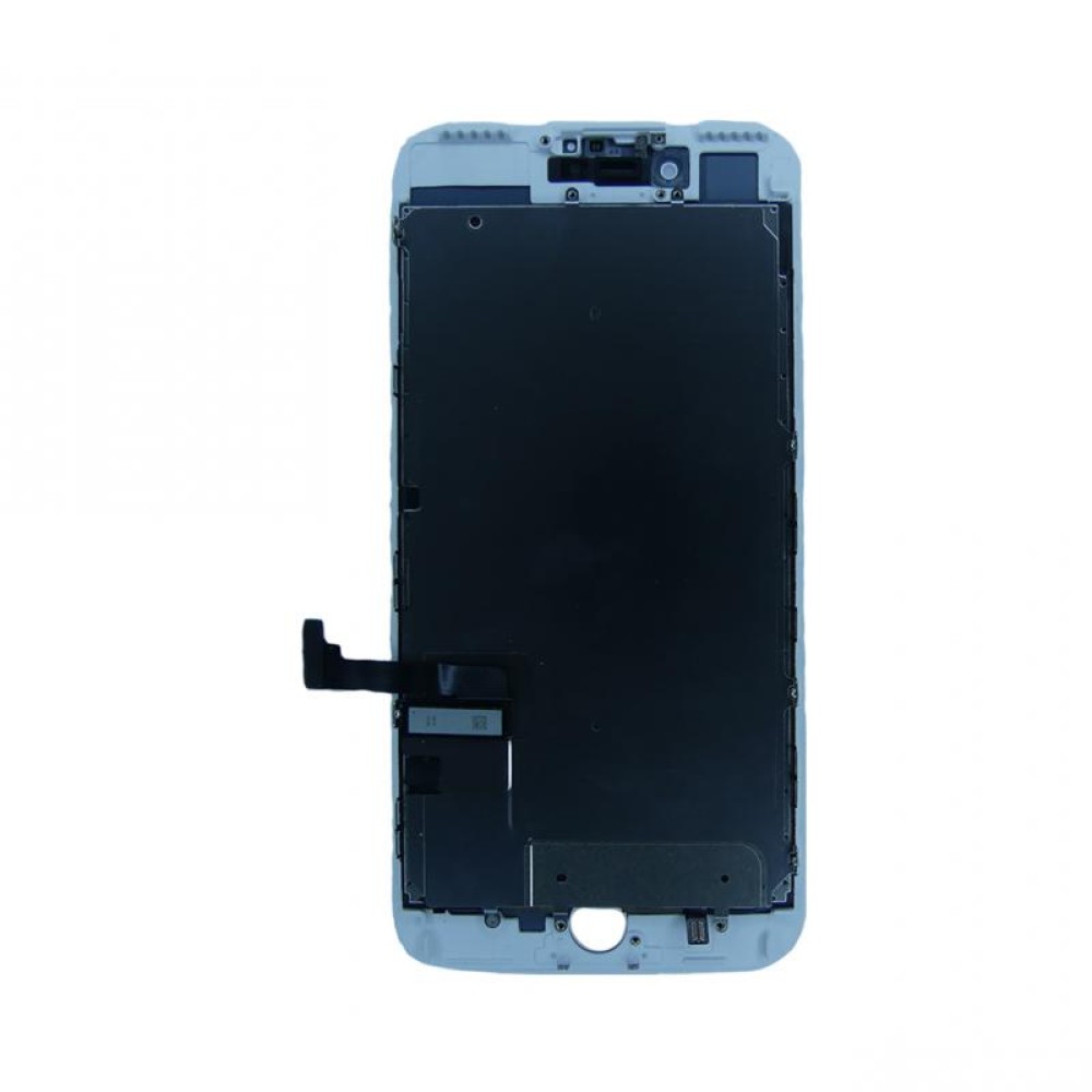 iPhone 7 Plus Display + Digitizer, +Metal Plate A+ High Quality - White