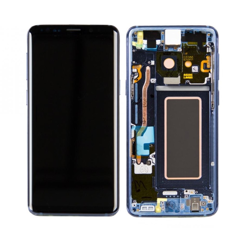 Samsung Galaxy S9 (SM-G960F) Display Complete GH97-21696D - Coral Blue