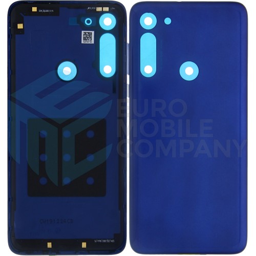 Motorola Moto G8 (XT2045-1) Back Cover Neon Blue Without Lens S948C64924 Service Pack