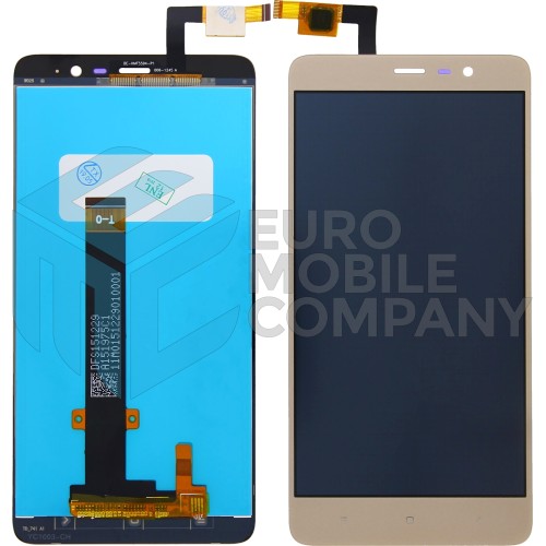 Xiaomi Redmi Note 3 Display and Digitizer Gold