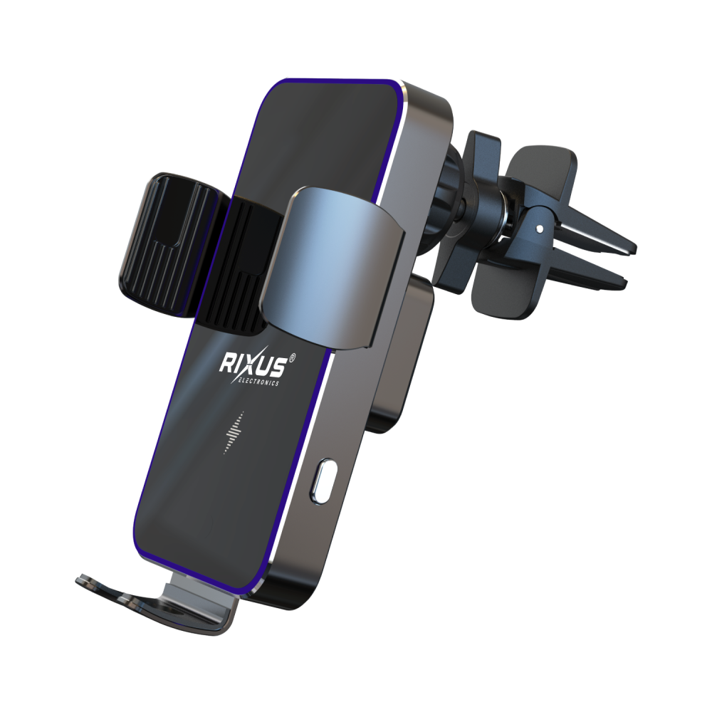 Rixus RXWC36 Wireless Auto-Sensoring Car Mount Black