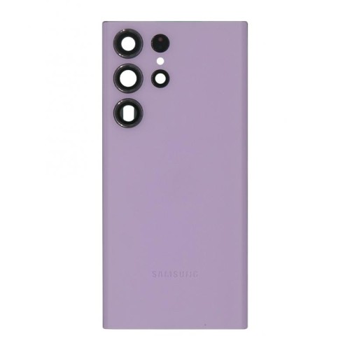Samsung Galaxy S23 Ultra S918B Back Cover Lavender With Lens GH82-30400D Service Pack
