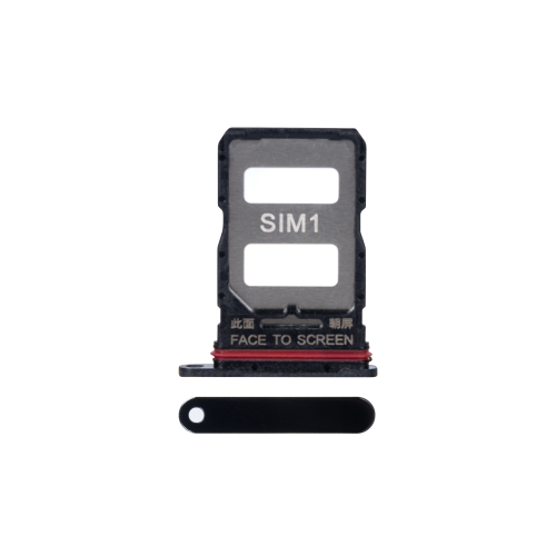 Xiaomi 12T (22071212AG), 12T Pro (22081212UG) Sim Card Holder Black OEM