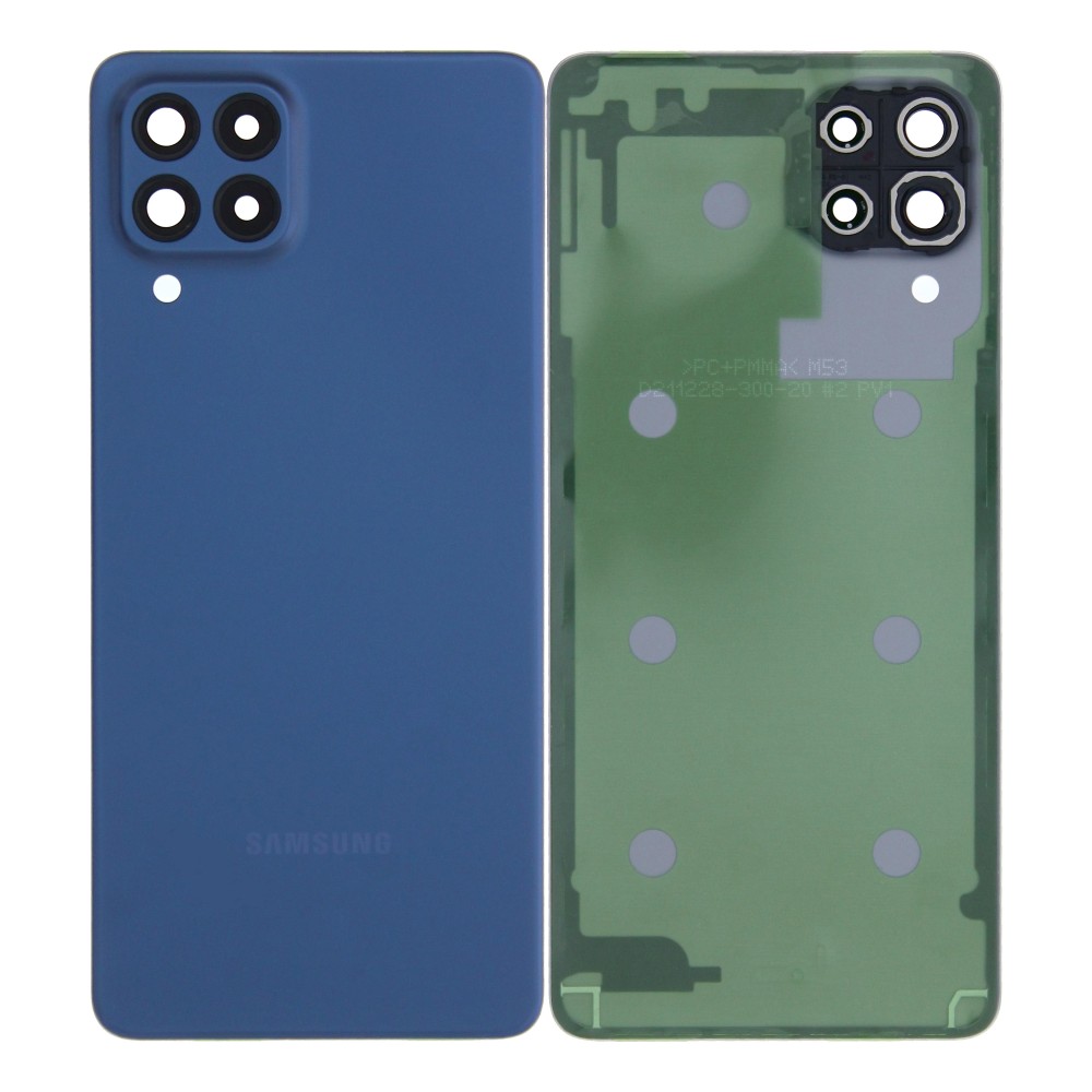 Samsung Galaxy M53 M536 Back Cover Blue With Lens OEM