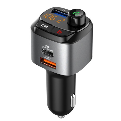 Rixus RXBT14 Bluetooth Car FM Player And Quick PD Car Charge