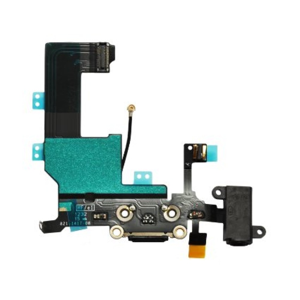 For iPhone 5C System Charging Flex Black