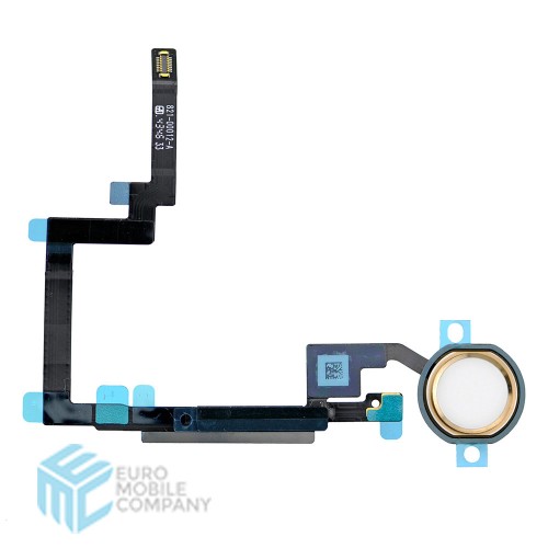 iPad Mini 3 Home Button Flex - Gold