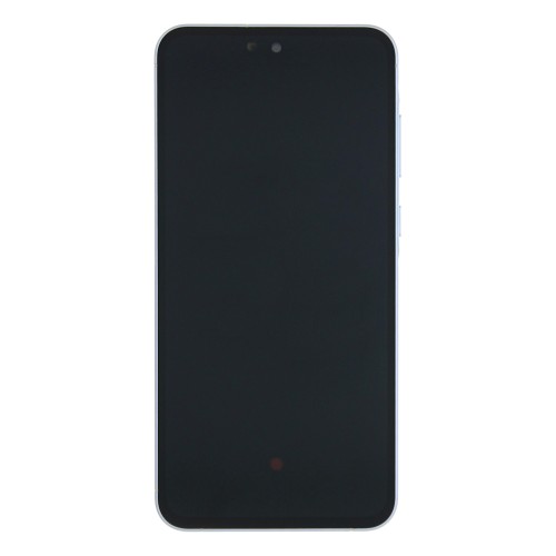Samsung Galaxy A55 A556B Display And Digitizer With Frame Light Blue Pre Assembled