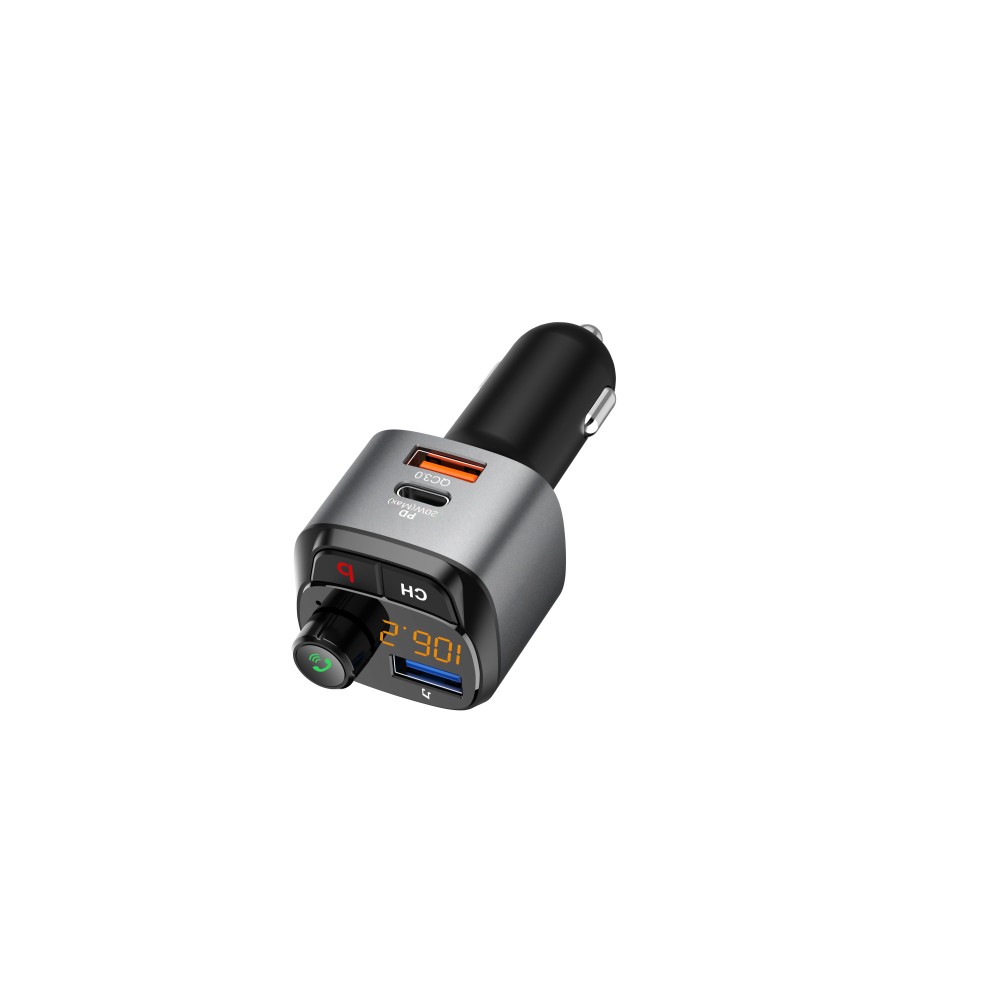 Rixus RXBT14 Bluetooth Car FM Player And Quick PD Car Charge