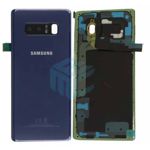Samsung Galaxy Note 8 N950F Back Cover Deep Sea Blue With Lens OEM