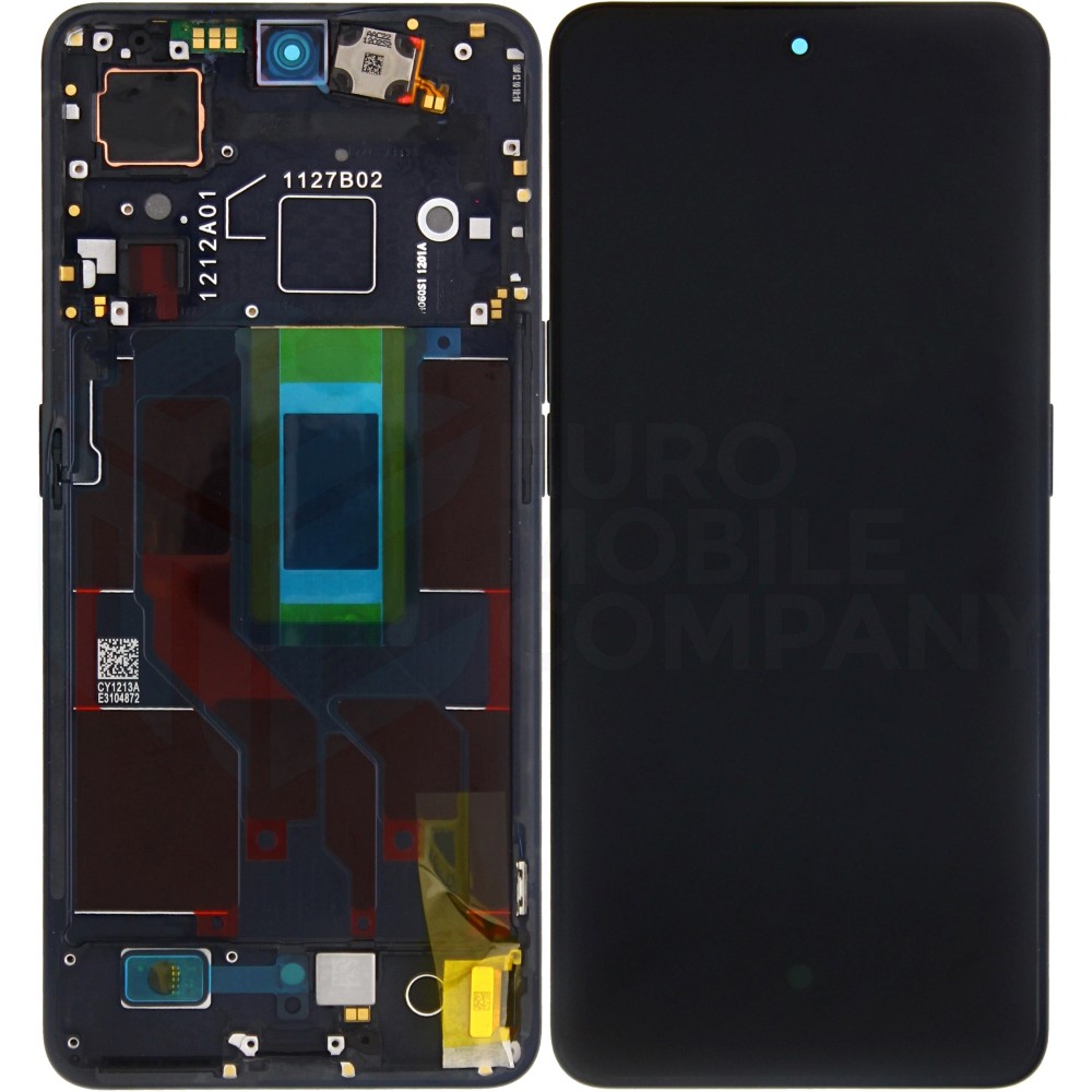 Oppo Reno 8 Pro 5g (CPH2357) / Reno 8 Pro Plus (PFZM10) Display Complete + Frame (4130263) - Black