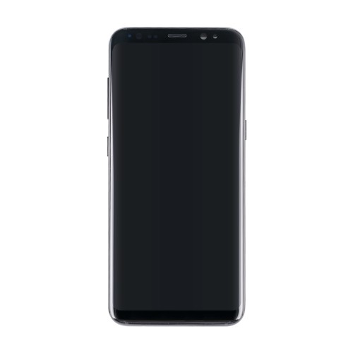 Samsung Galaxy S8 G950F Display And Digitizer With Frame Midnight Black Pulled