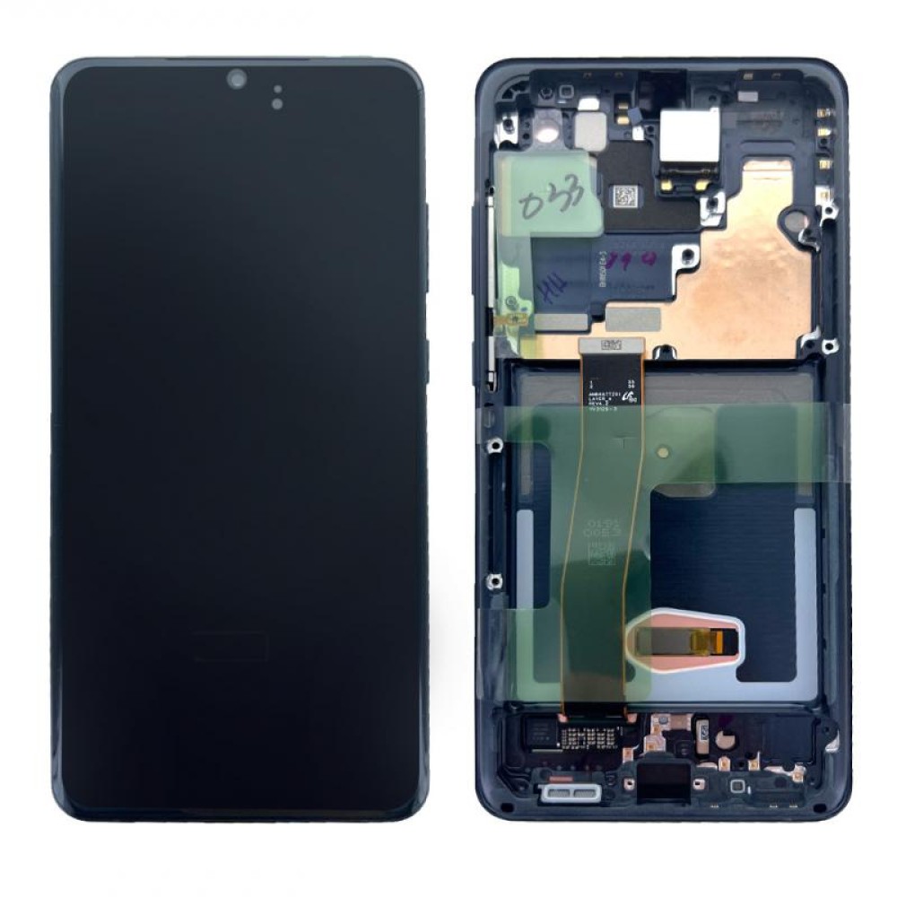 Samsung Galaxy S20 Ultra SM-G988F (GH82-26032A) Display Complete (No Front Camera) - Cosmic Black