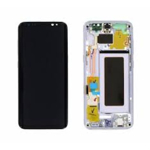 Samsung Galaxy S8 SM-G950F (GH97-20457C) Display incl.Digitizer with frame - Orchid Gray (VIOLET)