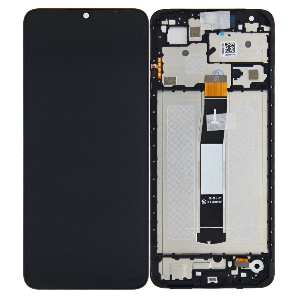 Xiaomi Redmi 12C (22120RN86G) Display And Digitizer With Frame Graphite Gray Original