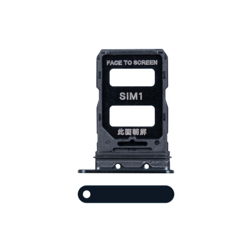 Xiaomi 14 Pro (23116PN5BC) Sim Card Holder Black OEM