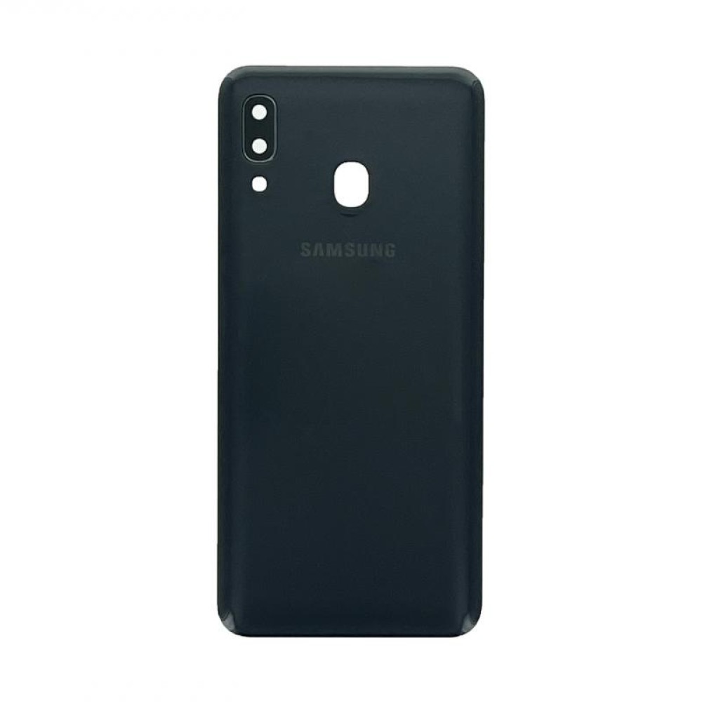 Samsung Galaxy A30 A305F Back Cover Black With Lens OEM