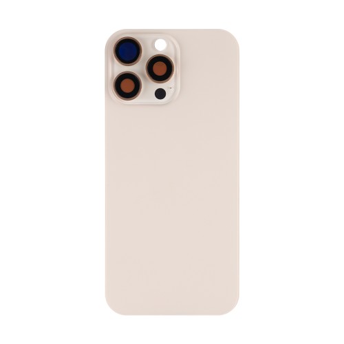 For iPhone 16 Pro Max Extra Glass Without NFC, Enlarged Camera Frame Desert Titanium