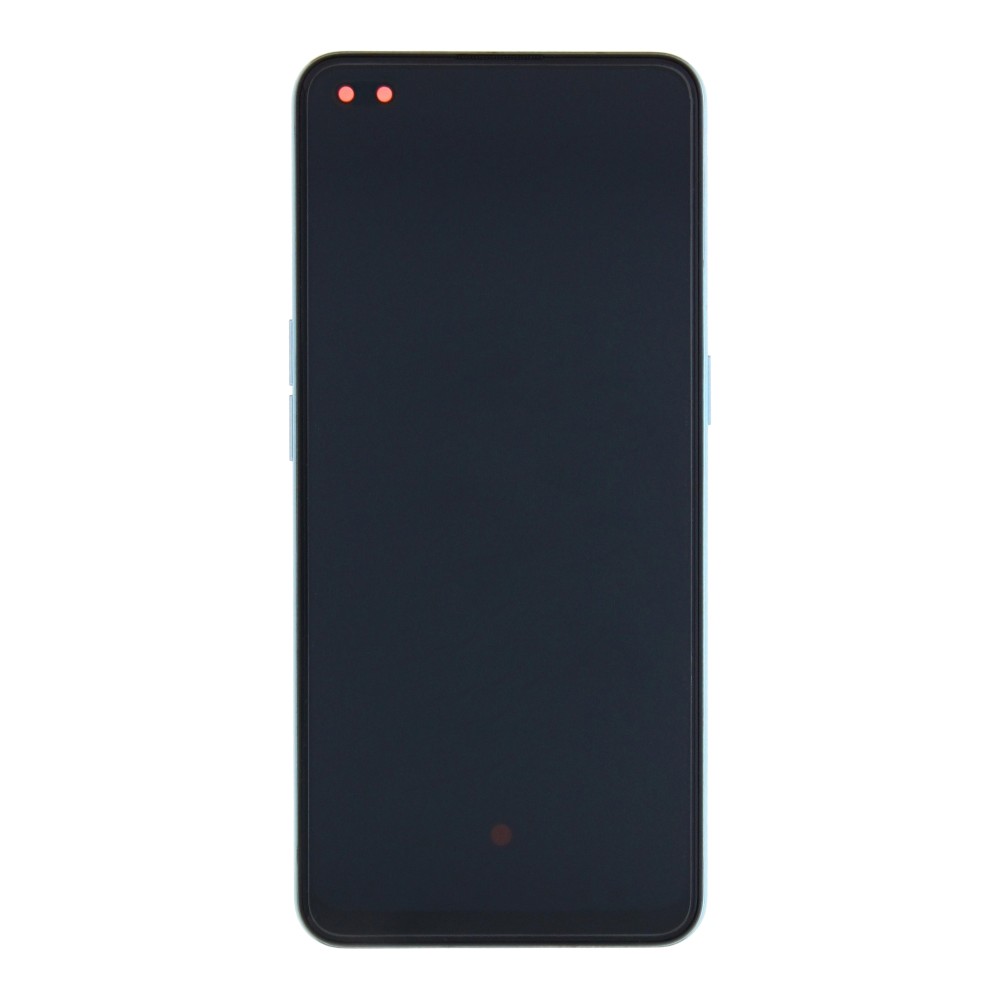 Oppo Reno 4 5G (CPH2091) Display Complete + Frame (4904704) - Galactic Blue