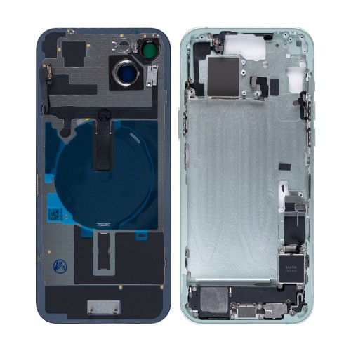 For iPhone 15 Plus Complete Housing Incl All Small Parts Without Battery And Back Camera Green