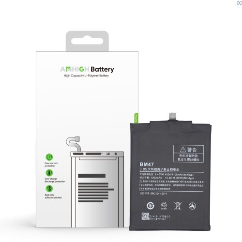 Xiaomi Redmi 3 Battery - BM47 - 4100mAh (AMHigh Premium)