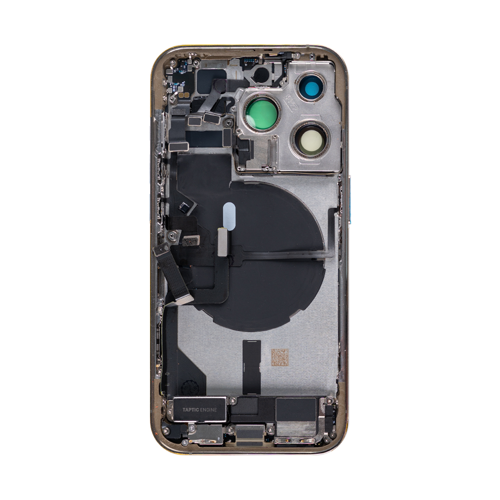 For iPhone 14 Pro Complete Housing Incl All Small Parts Without Battery And Back Camera Gold