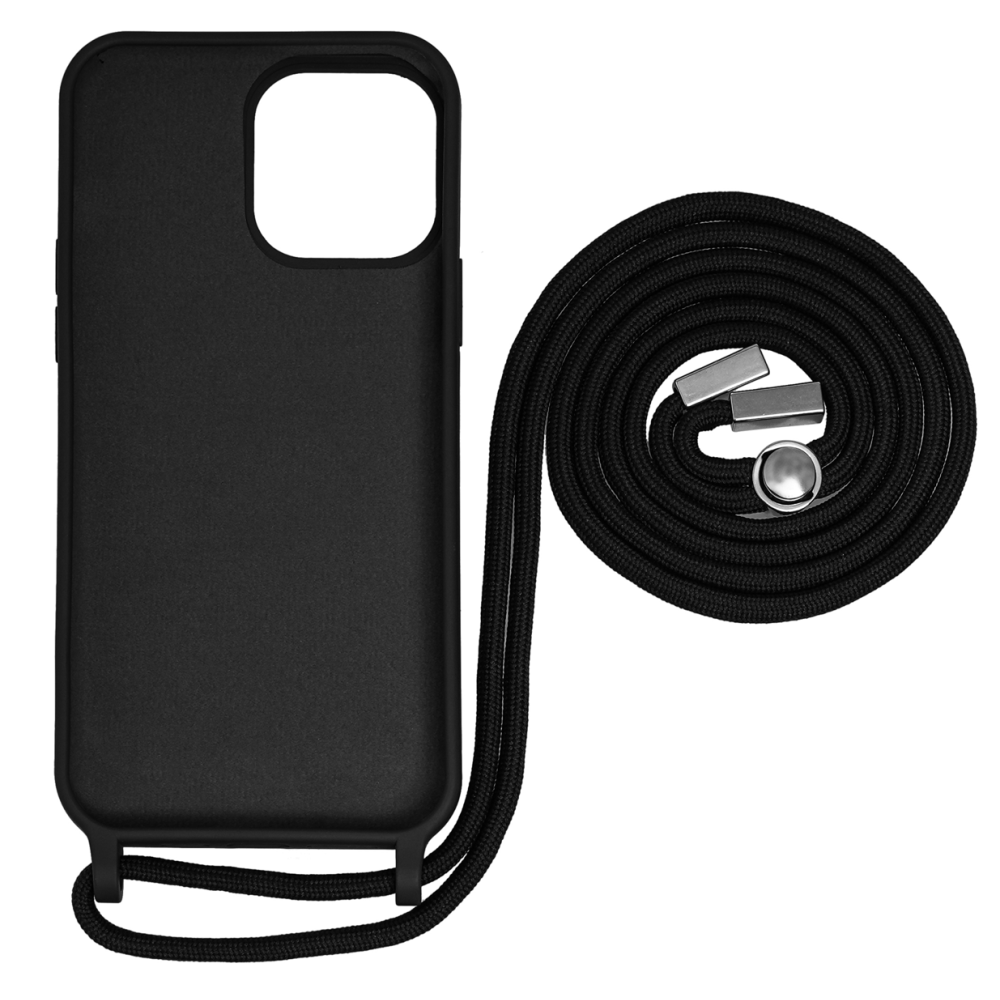 Furlo TPU Necklace Cord Cover for iPhone 6 Plus - Black