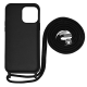 Furlo TPU Necklace Cord Cover for iPhone 6 Plus - Black