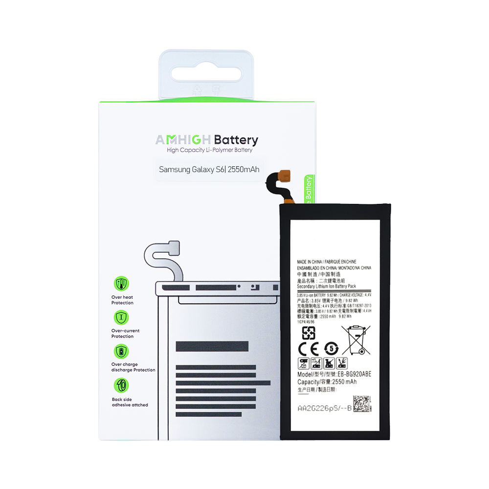 Samsung Galaxy S6 (G920F) Battery EB-BG920ABE - 3100mAh (AMHigh Premium)