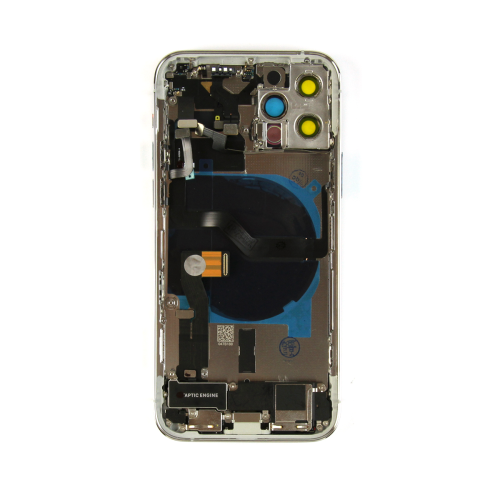 For iPhone 12 Pro Complete Housing incl. All Small Parts Without Battery Silver