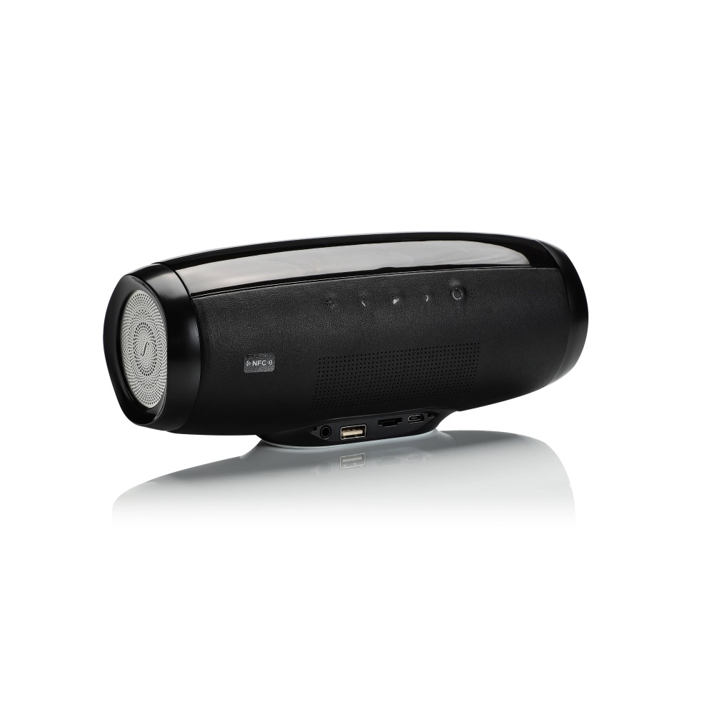 Rixus RXBS16 Flashing Led Bluetooth Speaker Black