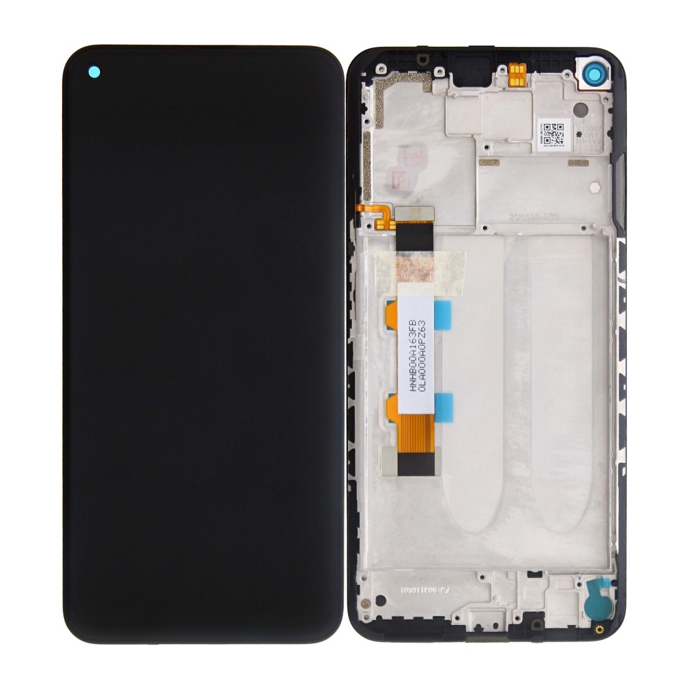 Xiaomi Redmi Note 9T 5G (M2007J22G) Display Complete + Frame (5600030J2200) - Black
