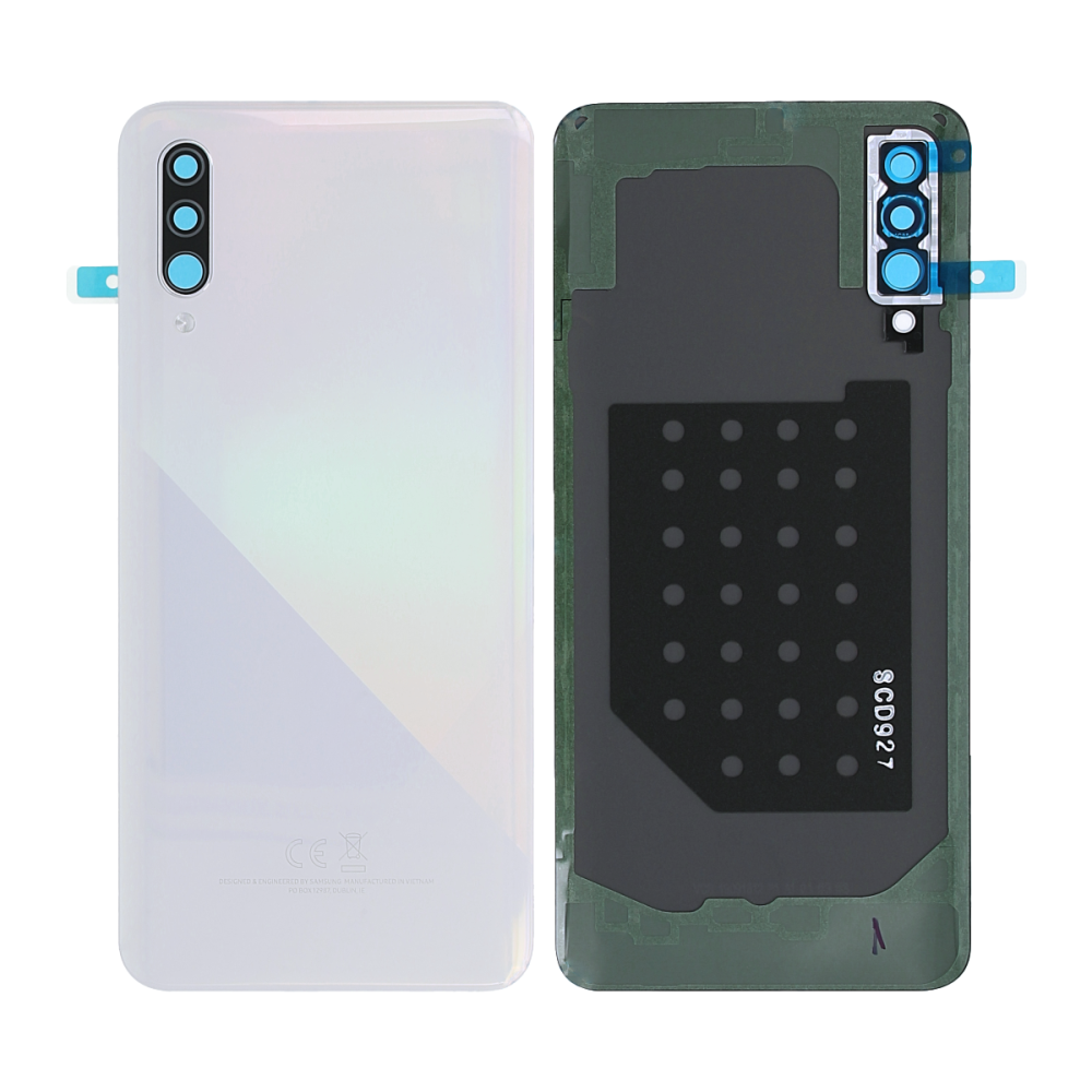 Samsung Galaxy A30s A307F Back Cover Prism Crush White With Lens OEM